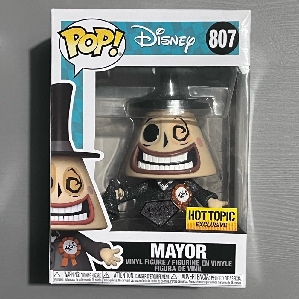 Funko POP - Mayor, Diamond Collection/Hot Topic Exclusive #807